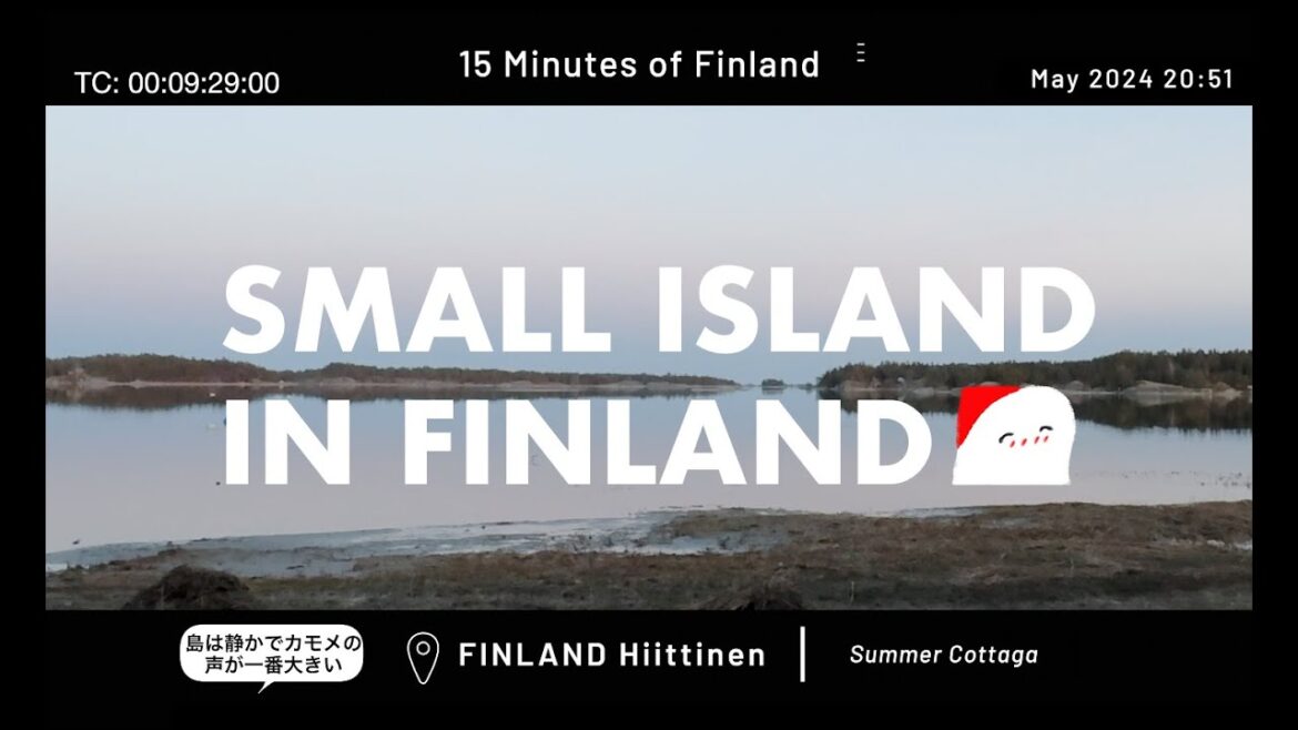 【15 Minutes of Finland】Small island in Finland 【15 Minutes of Finland】Small island in Finland
