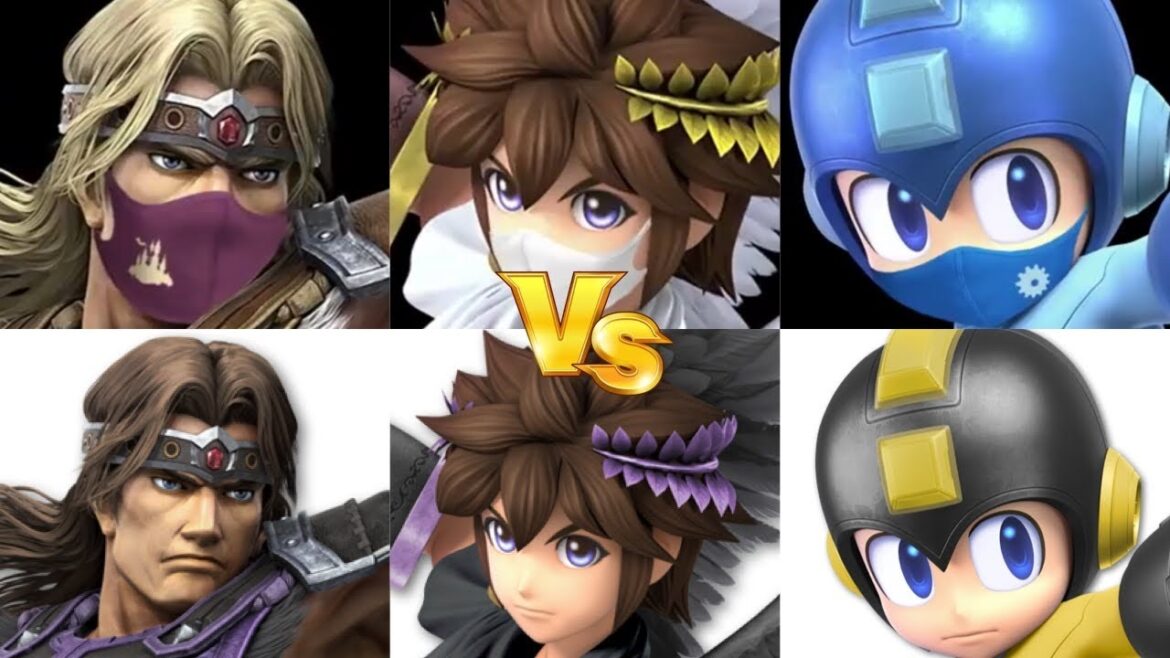 SSBU - Real Captain N Team vs Fake Captain N Team
