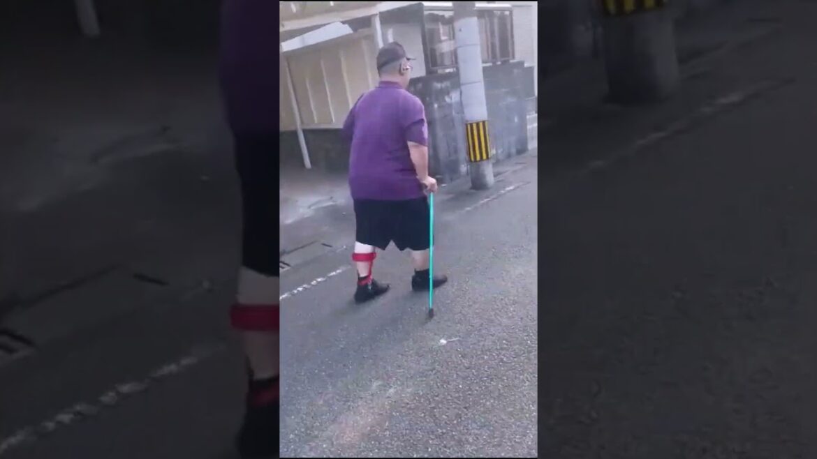 重症片麻痺大奥六年目の長距離歩行