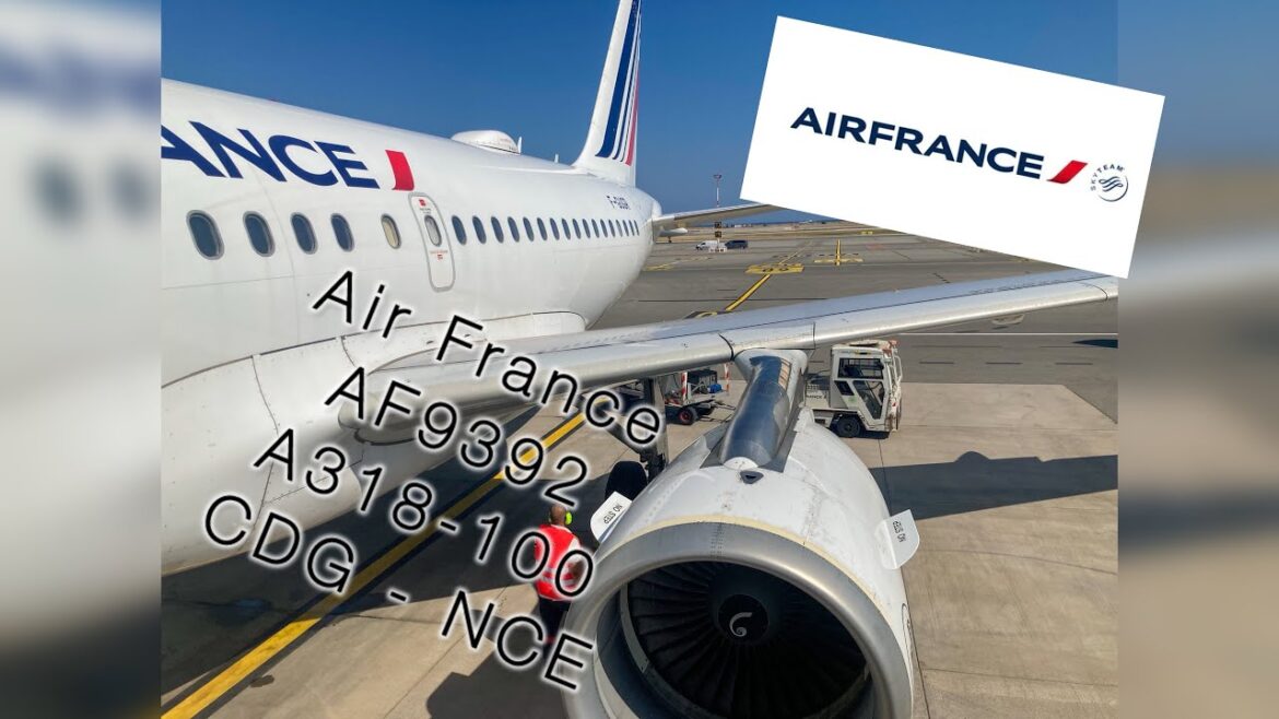 Flight Review #6 - Air France A318 | AF9392 | CDG - NCE