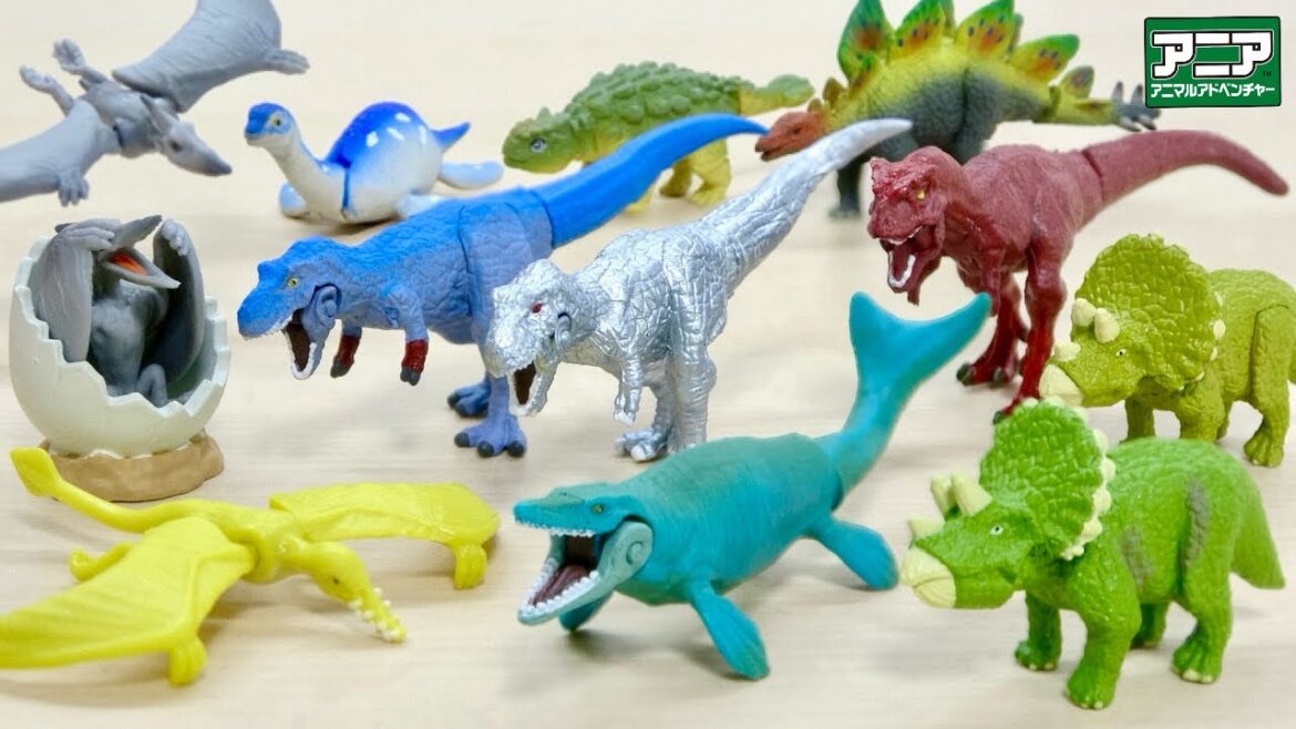 キラキラのティラノサウルスが素敵! カプセルアニア 大集合 恐竜ワールド編 キラキラのティラノサウルスが素敵! カプセルアニア 大集合 恐竜ワールド編