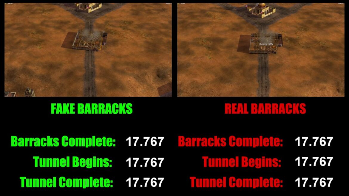ZH - Fake Barracks vs Real Barracks