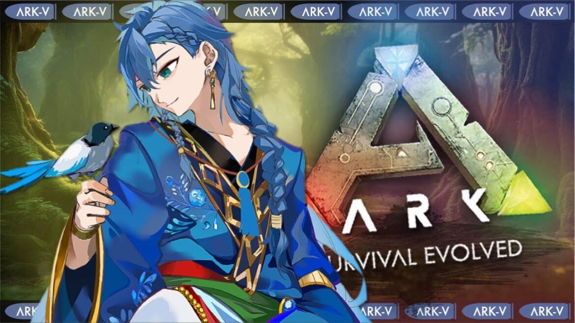 【 ARK-V 】/ 恐竜の世界へ初参戦‼　相棒を見つけるたびに出よう。 /〔Vtuber/藍覇〕