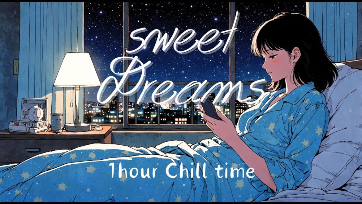『星降る夜にゆっくりとリラックスするためのローファイ・チル・アコースティック 1hour』1時間 /【  beats to chill & Relax 】/リラックス/作業用BGM/睡眠/sleep