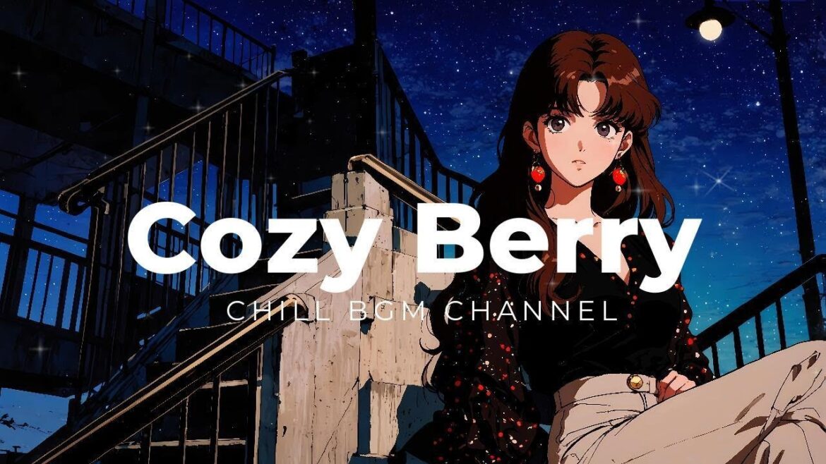 [Playlist] 星降る秋夜のchill Lofi mixtape : Autumn Night Jazz Lofi - Cozy Berry 🍓