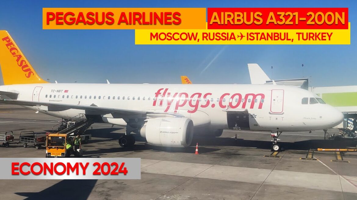 Pegasus Airbus A321-200 in ECONOMY class | FLIGHT REPORT