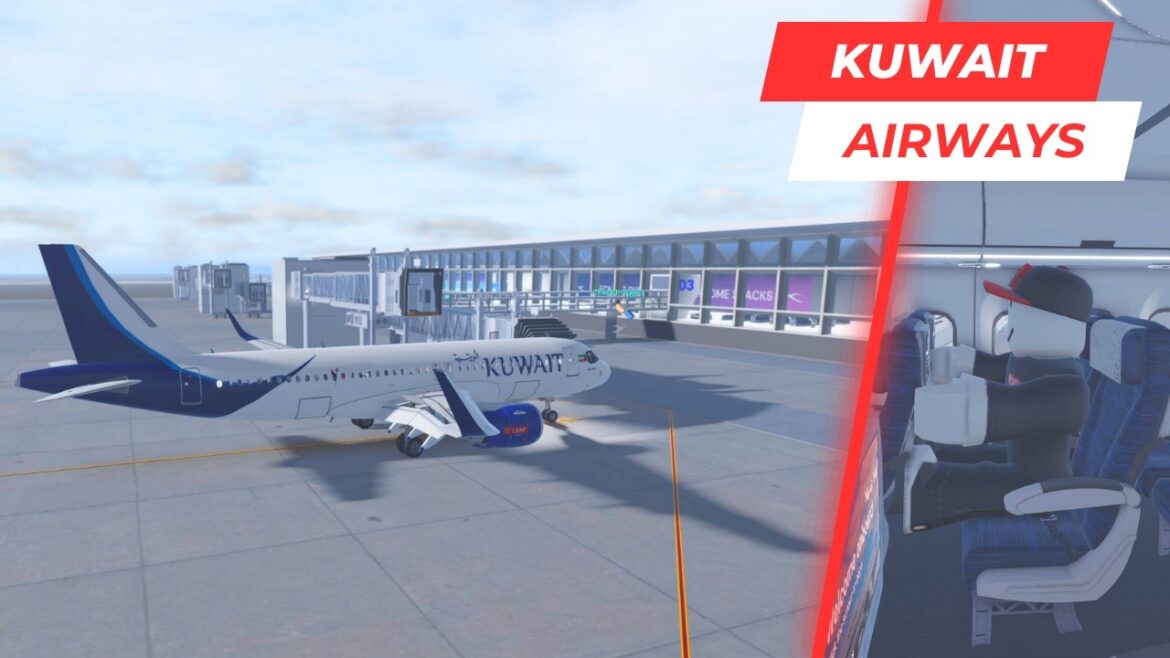 ROBLOX Airline Flight Review | Kuwait Airways | A320 | Economy Class