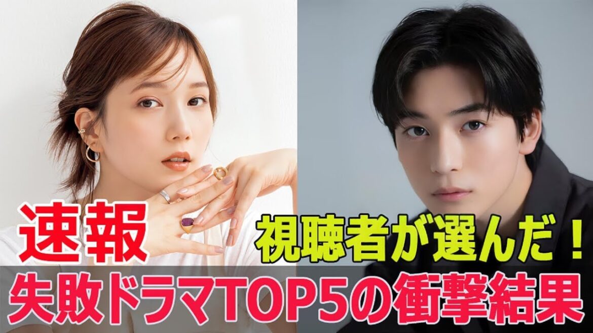 TBSドラマランキング発表!視聴者が失敗作と評価した作品たち  #松本若菜, #王様に捧ぐ薬指, #橋本環奈, #山田涼介, #夕暮れに手をつなぐ, #広瀬すず, #永瀬廉, #Blaze-24H TBSドラマランキング発表!視聴者が失敗作と評価した作品たち  #松本若菜, #王様に捧ぐ薬指, #橋本環奈, #山田涼介, #夕暮れに手をつなぐ, #広瀬すず, #永瀬廉, #Blaze-24H