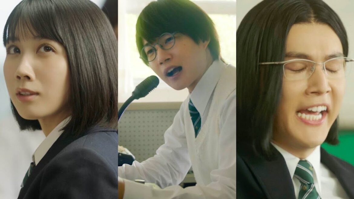 神木隆之介&中川大志&松本穂香、校内ランチタイムのザワつく教室!au高杉くんシリーズ CM+インタビュー+メイキング 神木隆之介&中川大志&松本穂香、校内ランチタイムのザワつく教室!au高杉くんシリーズ CM+インタビュー+メイキング