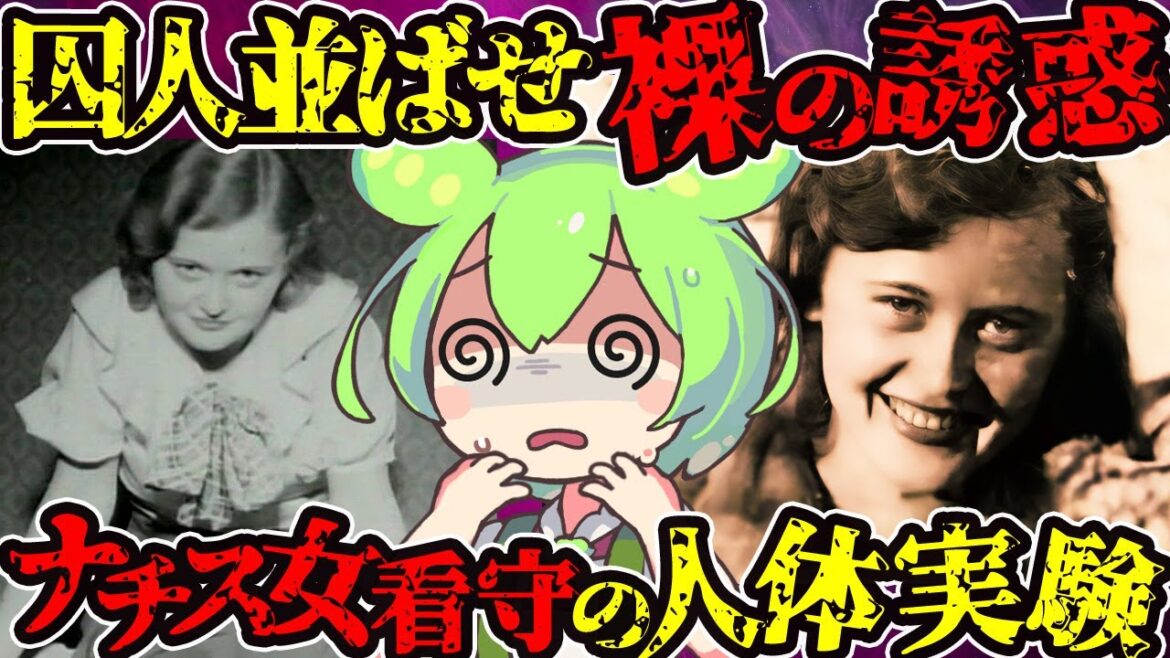 【史上最恐の悪女】興奮したら即終了。サイコパス女看守が開催していた残虐ゲームの数々（イルゼ・コッホの人生）（VOL008）【ずんだもん＆ゆっくり解説】