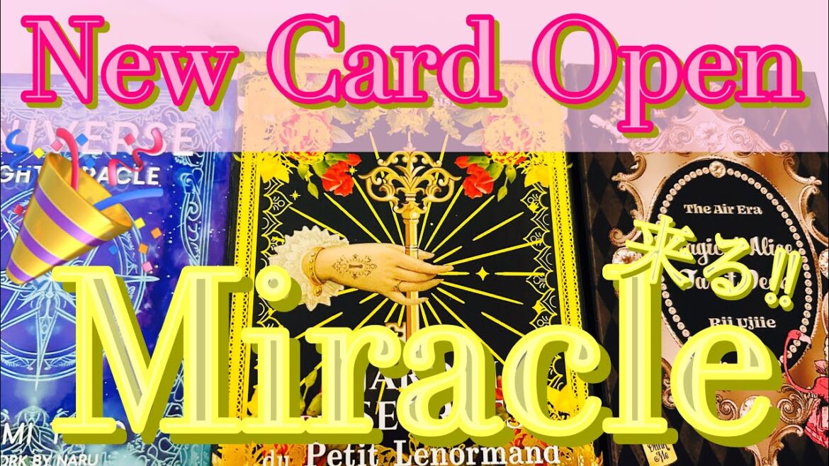 《New Card Open》💝我らに訪れるMiracle✨