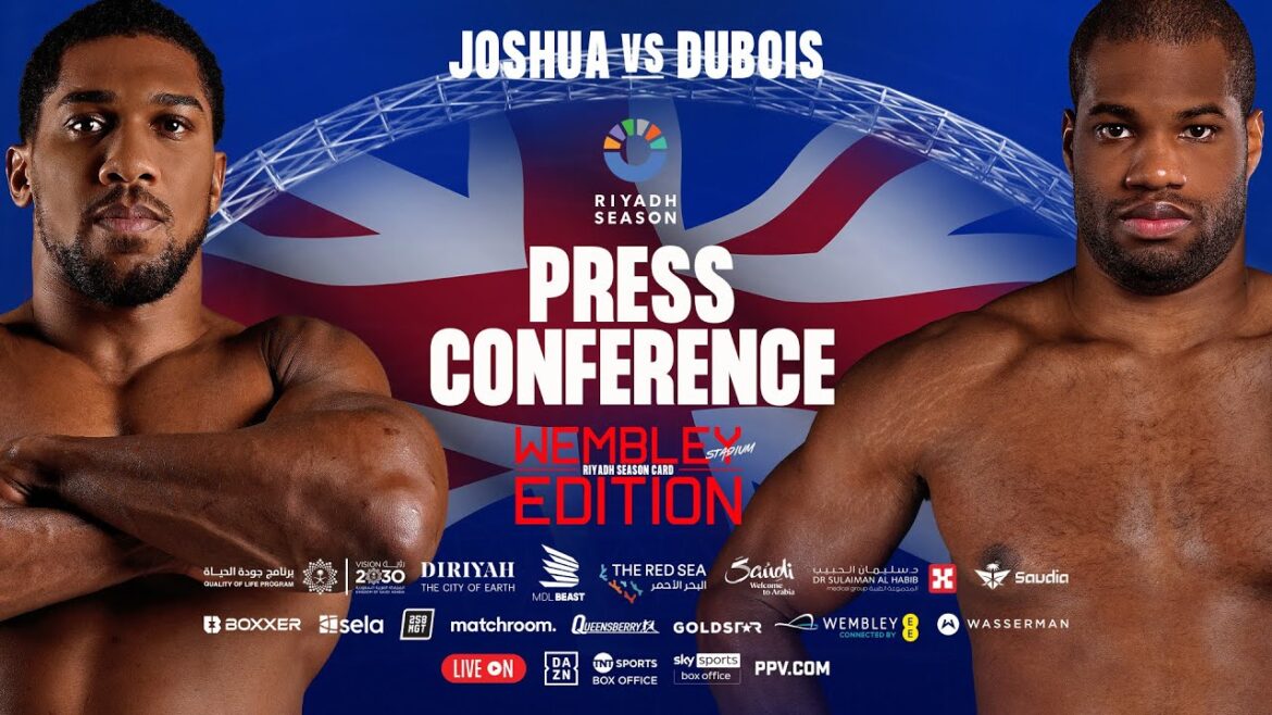 Anthony Joshua Vs Daniel Dubois & Undercard Final Press Conference