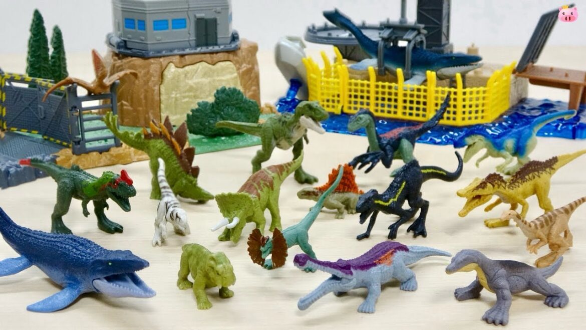 ジュラシックワールド ミニフィギュアボックス 2024年3弾にモササウルスが登場! 番号を見ながら開封