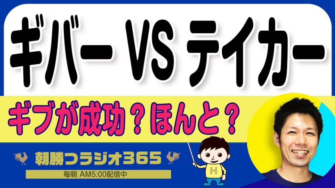 【与える人は成功する?それ実際はどう?】ビジネスにおいて、なぜギバーが有効なのか問題に終止符を打ちます | 平ちゃんの朝勝つラジオ365 |2024年10月21日放送 No.1037 【与える人は成功する?それ実際はどう?】ビジネスにおいて、なぜギバーが有効なのか問題に終止符を打ちます | 平ちゃんの朝勝つラジオ365 |2024年10月21日放送 No.1037