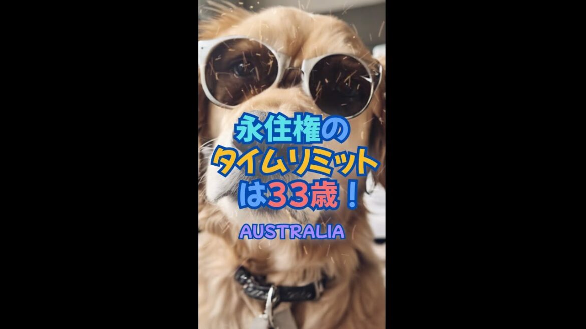 オーストラリアの永住権取得のタイムリミットは33歳？ #永住権 #ワーキングホリデー #ココア留学