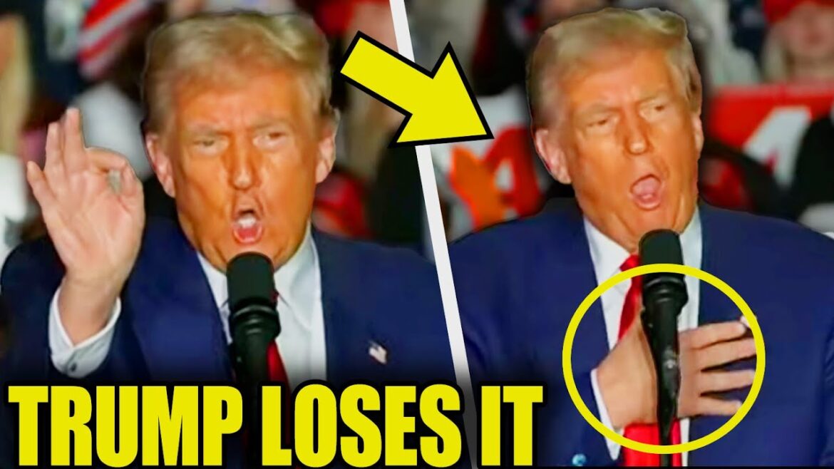 STUMBLING Trump Throws TANTRUMS As Speech Takes NIGHTMARE Turn!