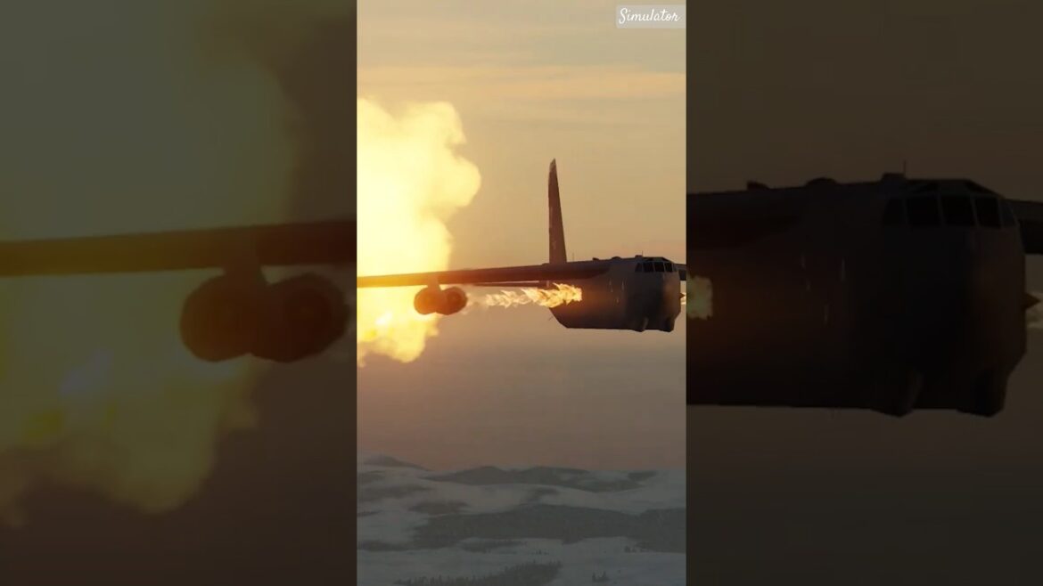 Plane Crash: F15 vs. B52 H Bomber Mid Air Plane Crashes #f15 #b52bomber #planecrash #dcsworld