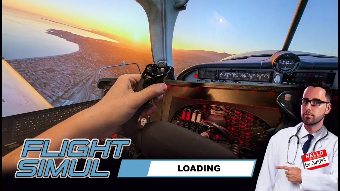Flight SimuLOADINGGGGG 2024 ! Geneva to NICE
