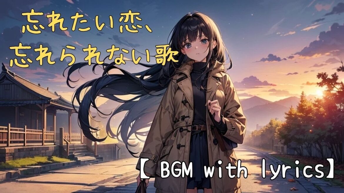 【BGM with lyrics】可愛いアニメキャラ 彩音が贈るエモい曲/忘れたい恋、忘れられない歌  　 作業用BGM/cute jpop playlist/lofi hip hop