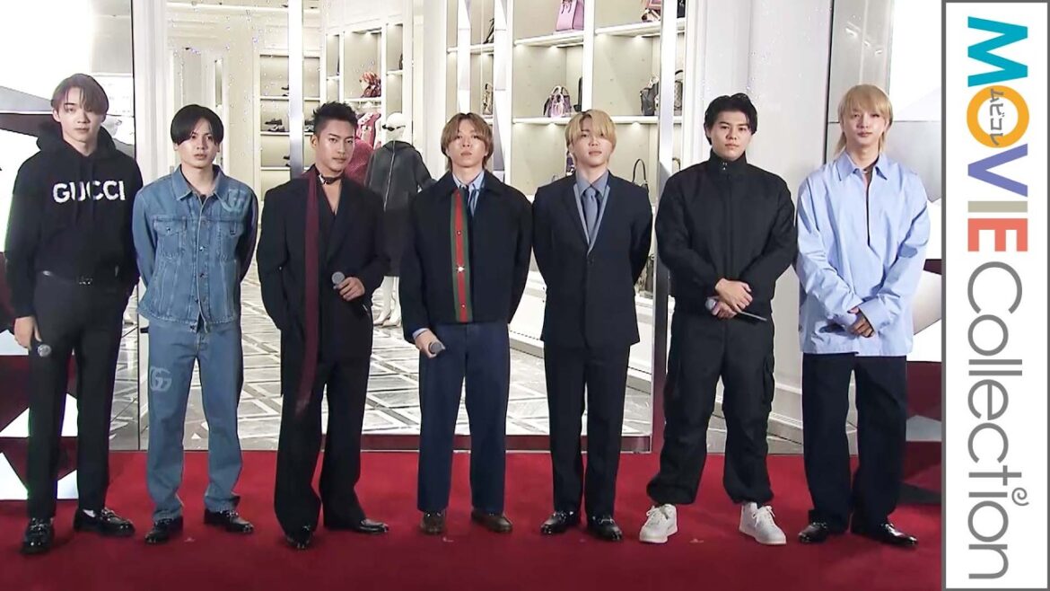 BE:FIRST、今年振り返り「たくさんの夢を叶えさせていただいた」／グッチ六本木オープニングイベント