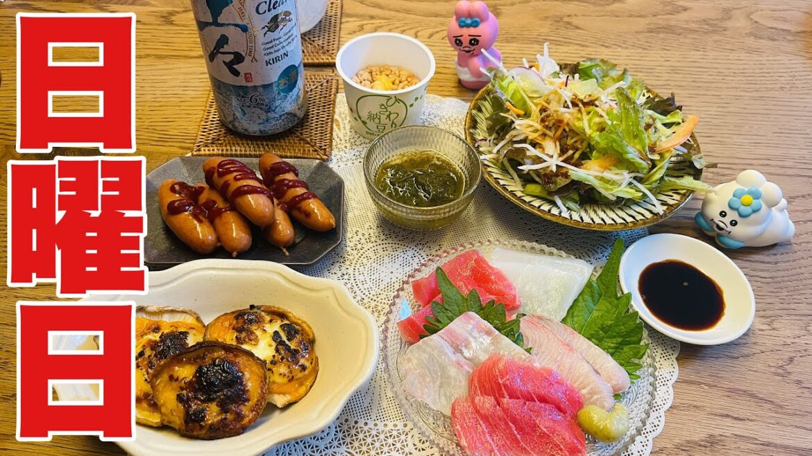 【日曜日】デブの晩酌の流儀【マルコおめでとう㊗️】