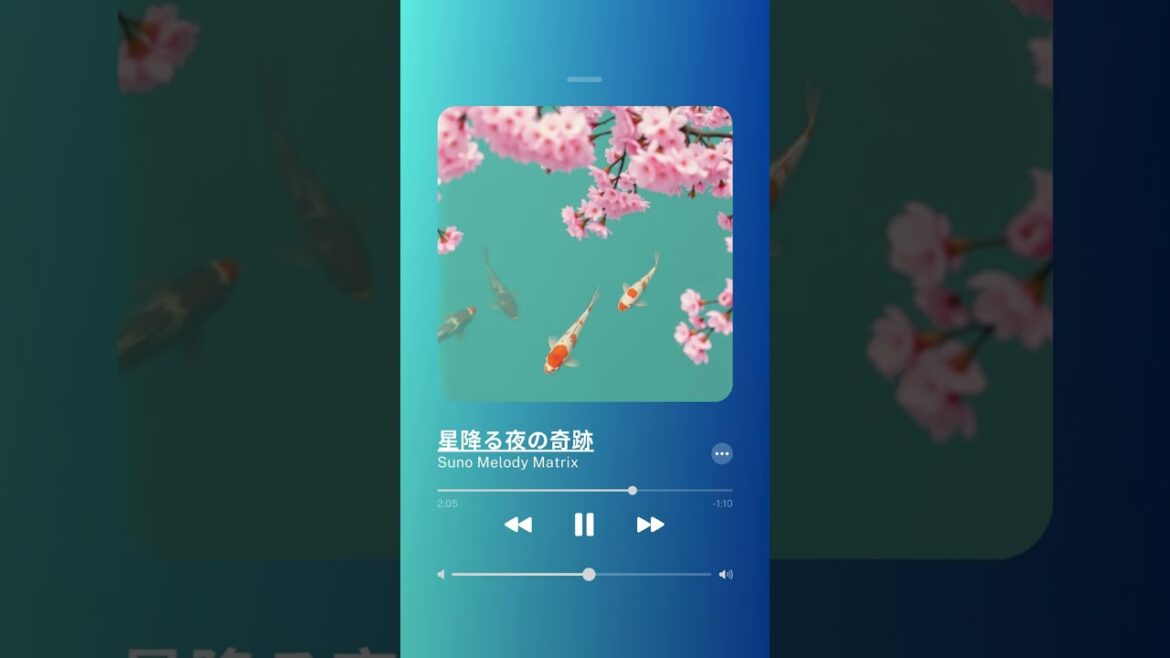 星降る夜の奇跡 by Suno Melody Matrix
