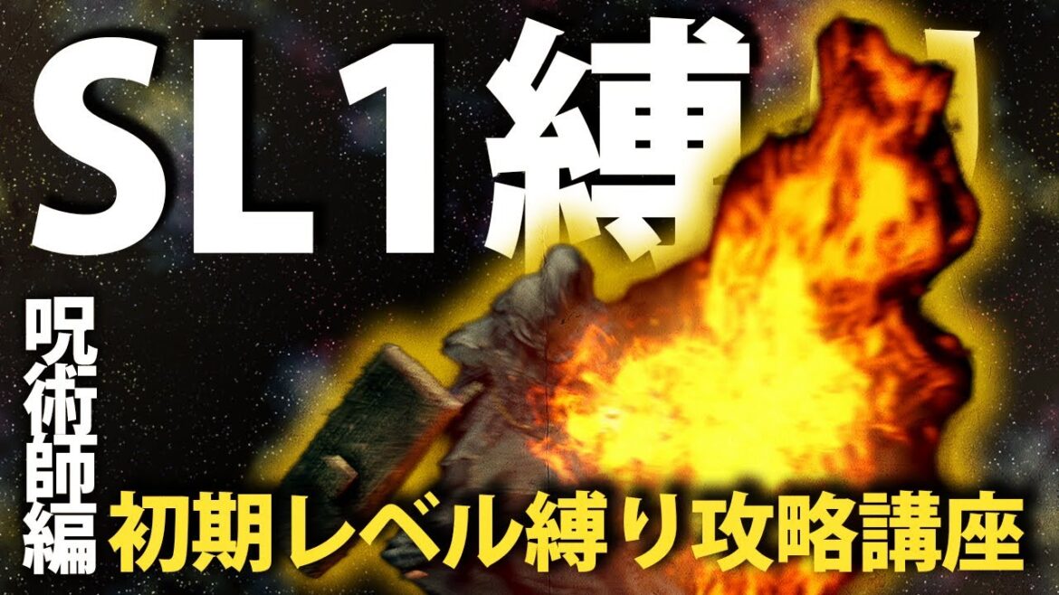 「SL1縛り」の神髄を魅せると言っている！！【今更ダクソ初期レベル攻略解説】