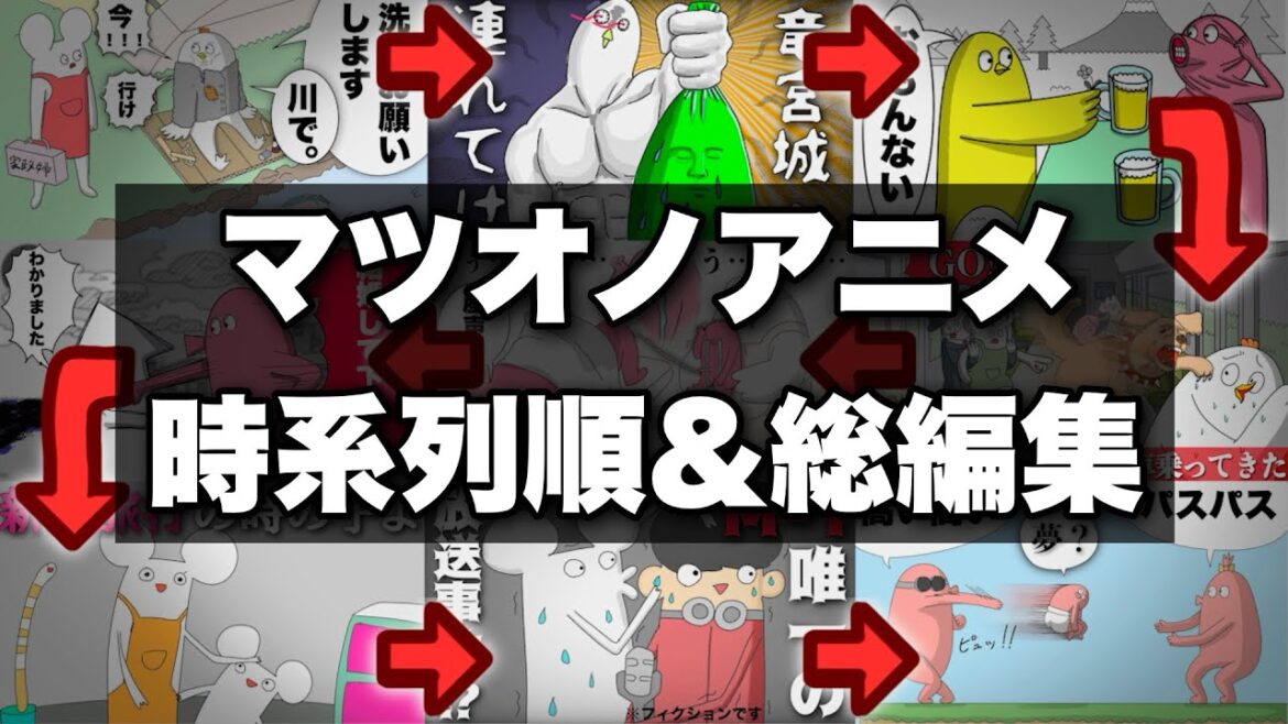 【総編集】繋がってる話を時系列順で並べた