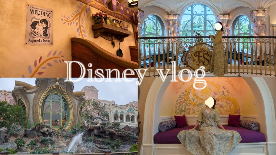 Disney Vlog｜フェンスプホテルに宿泊&マジックパスで新エリア大満喫の旅🌷