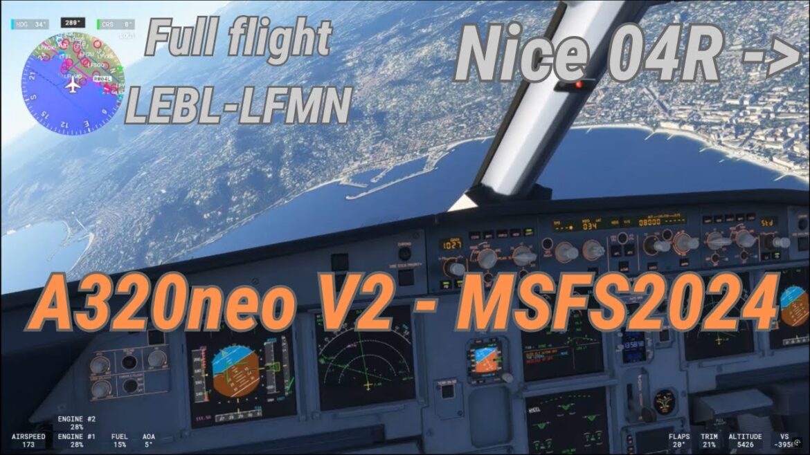 Full flight | LEBL-LFMN | Barcelona | Nice Full flight | LEBL-LFMN | Barcelona | Nice