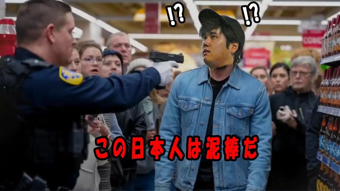 警察が日本人を差別し、大谷翔平に銃を向ける... すぐに解雇された