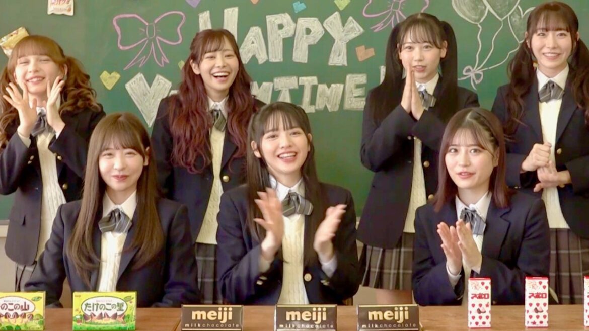 FRUITS ZIPPER、仲良し高校生に！楽しさと友情に満ち たバレンタイン／meiji チョコレートCM＋インタビュー＋メイキング