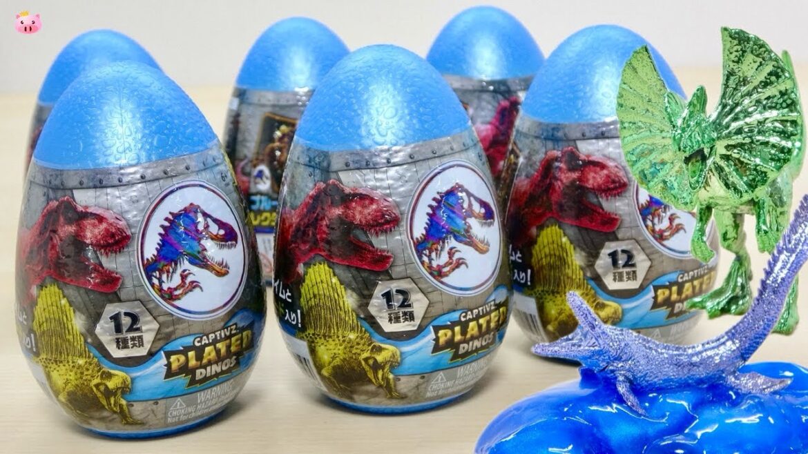 スライムに組み立てメッキカラーの恐竜フィギュア【ジュラシックワールド CAPTIVZ PLATED DINOS】 スライムに組み立てメッキカラーの恐竜フィギュア【ジュラシックワールド CAPTIVZ PLATED DINOS】