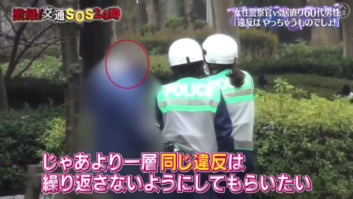 激録・警察密着２４時 ! ! ~ 2024 ! 【女性白バイvs言い訳女性運転手「ナビのせい!後ろの車のせい!」】🅵🆄🅻🅻🆂🅷🅾🆆【𝐇𝐃】