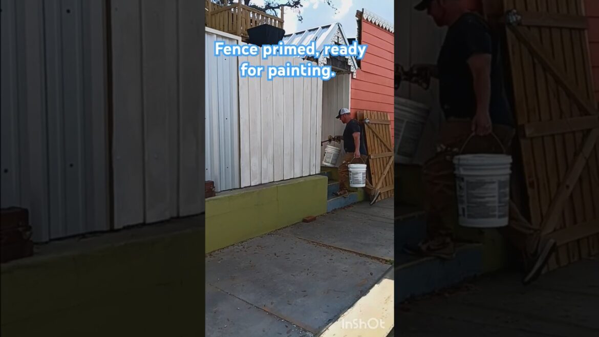 #fence #prime #painting