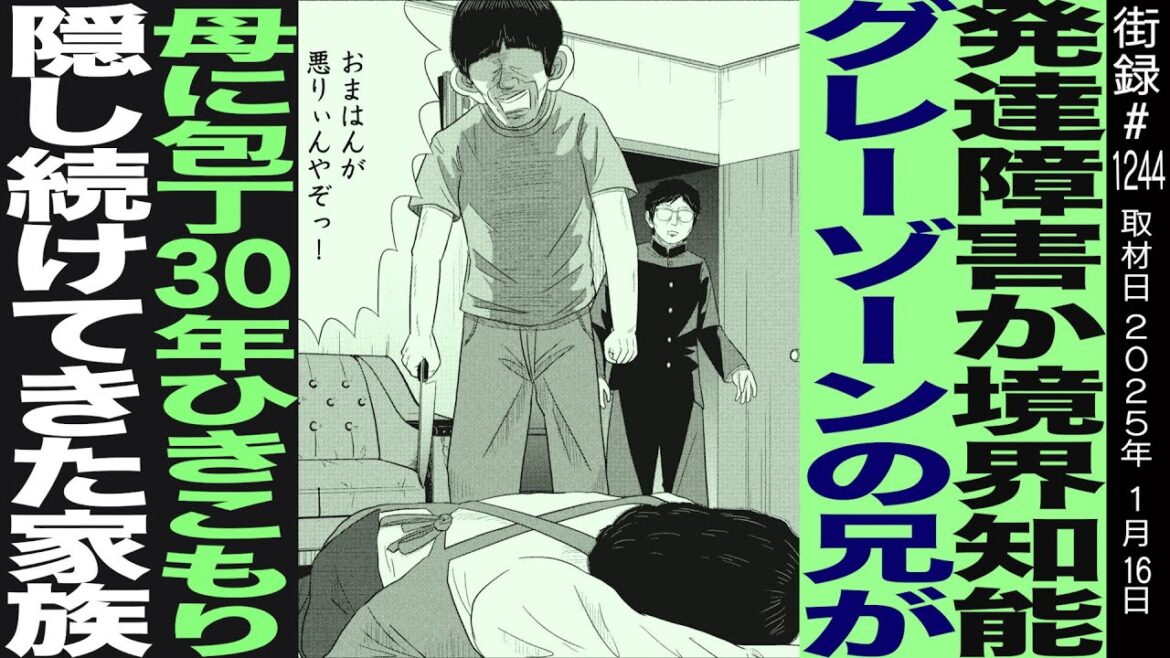 発達障害グレーゾーンの兄が母に包丁…３０年間引きこもり/隠し続けてきた兄…/漫画家 宮川サトシ