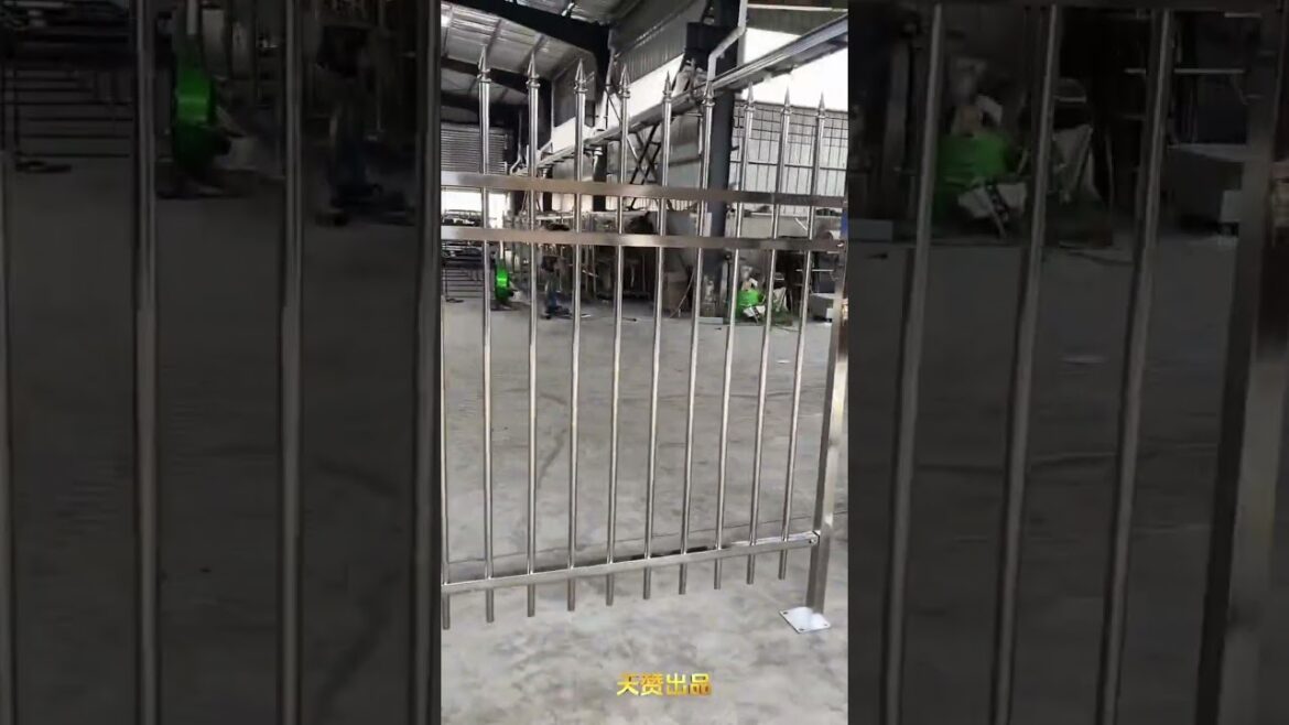 #stainless #Fence # Steel Fence # Stainless Steel Fence