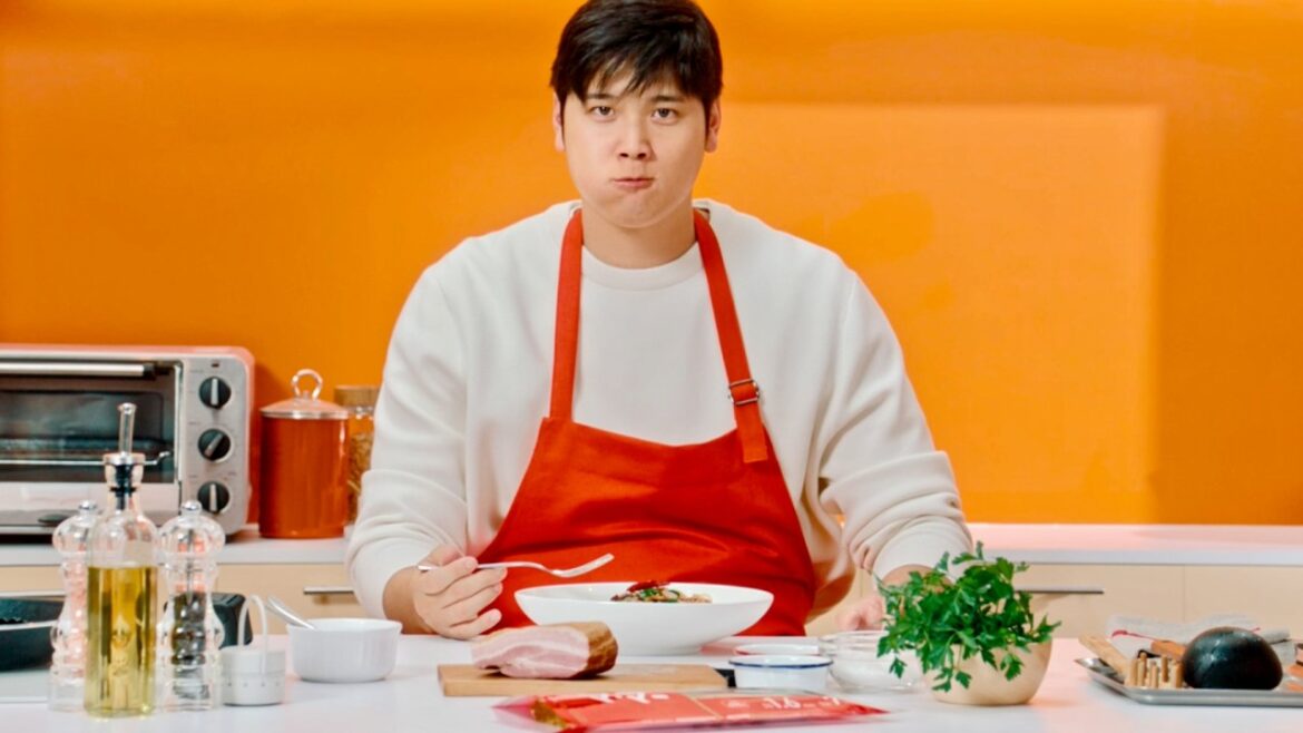 大谷翔平、エプロン姿で久しぶりにパスタ作り！今は妻・真美子さんが…日清製粉ウェルナ CM＋インタビュー＋メイキング