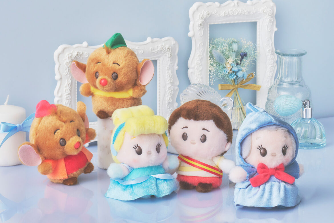 ディズニーストアのうるぽちゃちゃん、映画「シンデレラ」キャラが仲間入り。スージーにパーラ、青い鳥も - トラベル Watch