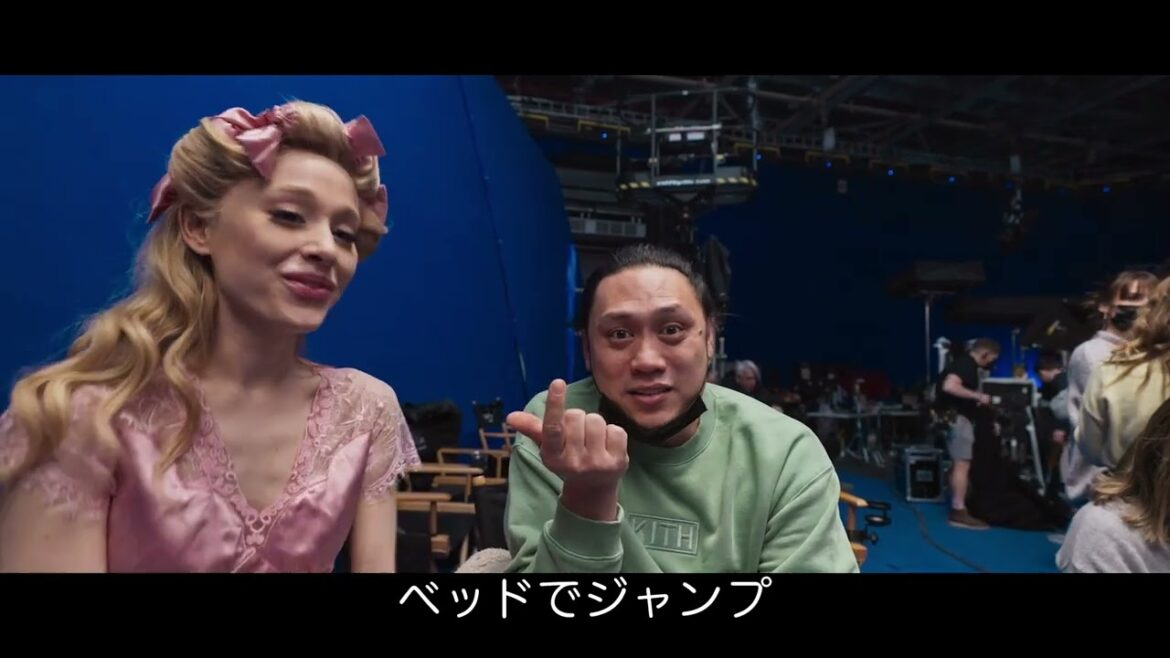 映画『ウィキッド ふたりの魔女』アリアナ（グリンダ役）の撮影現場を追った特別映像！