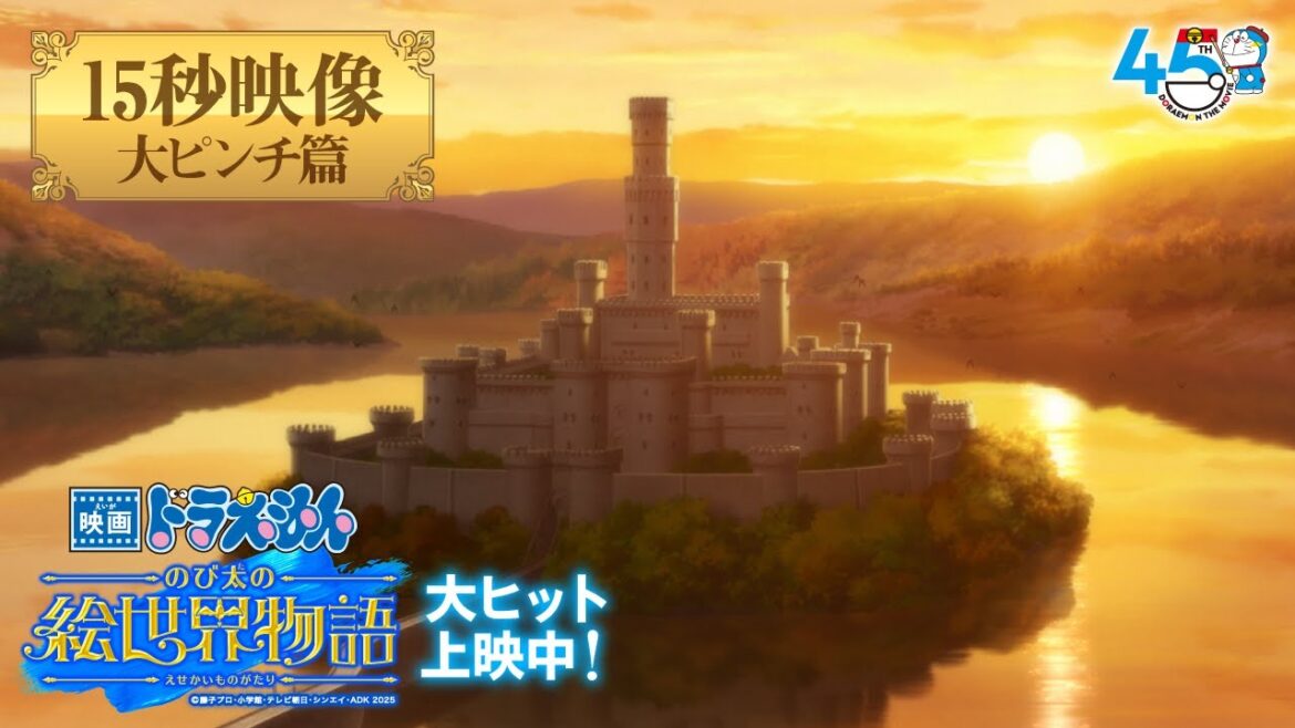 【15秒映像大ピンチ篇】『映画ドラえもん のび太の絵世界物語』＜大ヒット上映中！＞