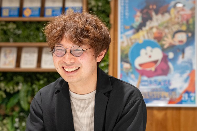 『ドラえもん』のアニメに携わりたくてシンエイ動画に入った佐藤さん。もちろん大の藤子・F・不二雄好きだ