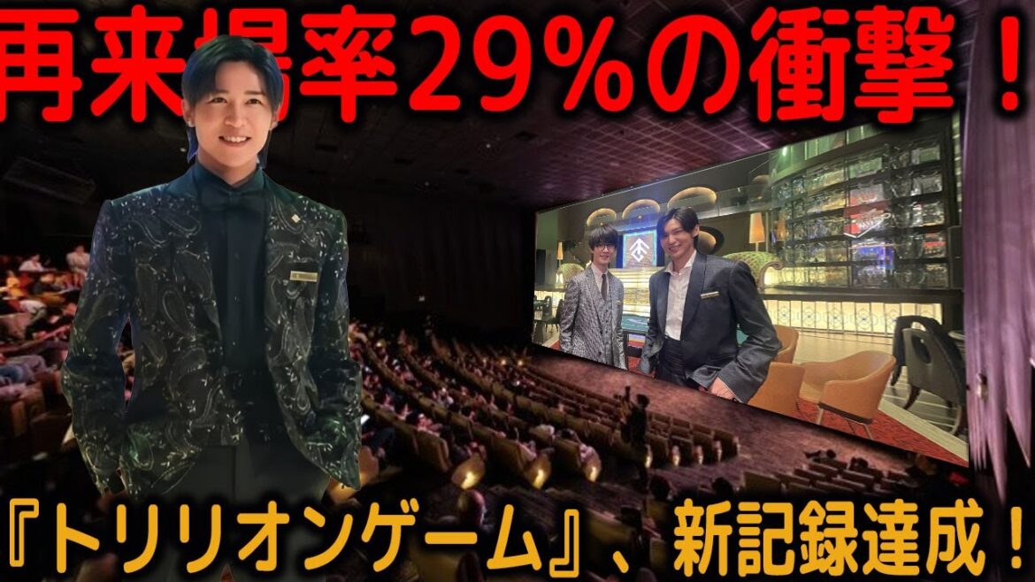 映画『トリリオンゲーム』が4月6日に興行収入の新記録を樹立：ファンの驚異的な情熱が3度目の劇場訪問を29％に押し上げ、映画史に残る偉業を達成 | スノー烈風