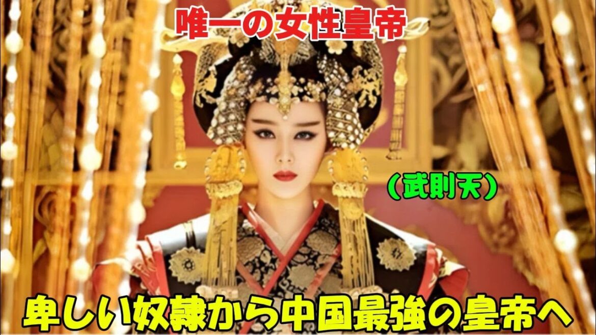 【無料中国ドラマ全話】「武則天」この物語は、卑しい奴隷から中国初の女性皇帝に至るまで、中国史上最も権力を握った女性の生涯を描いています「 1-93話 」【映画紹介】【ゆっくり解説】
