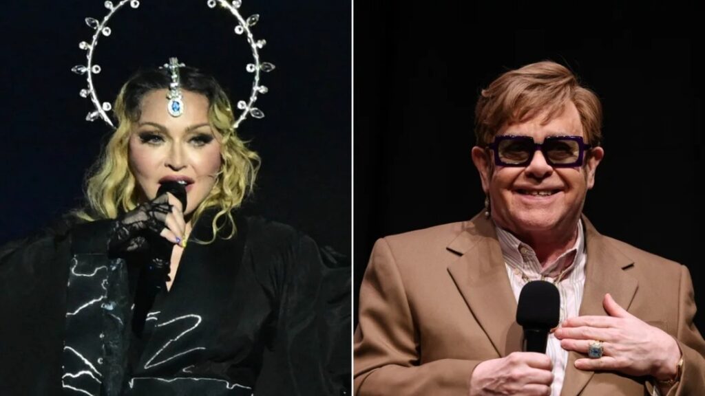 マドンナとエルトン・ジョン、ついに和解 数十年にわたる確執経て - CNN