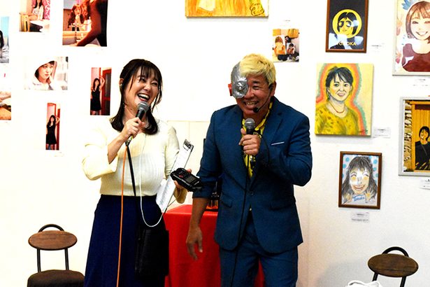 ラジオ沖縄・竹中アナのCDデビュー報告も　県博でアート展きょう6日まで