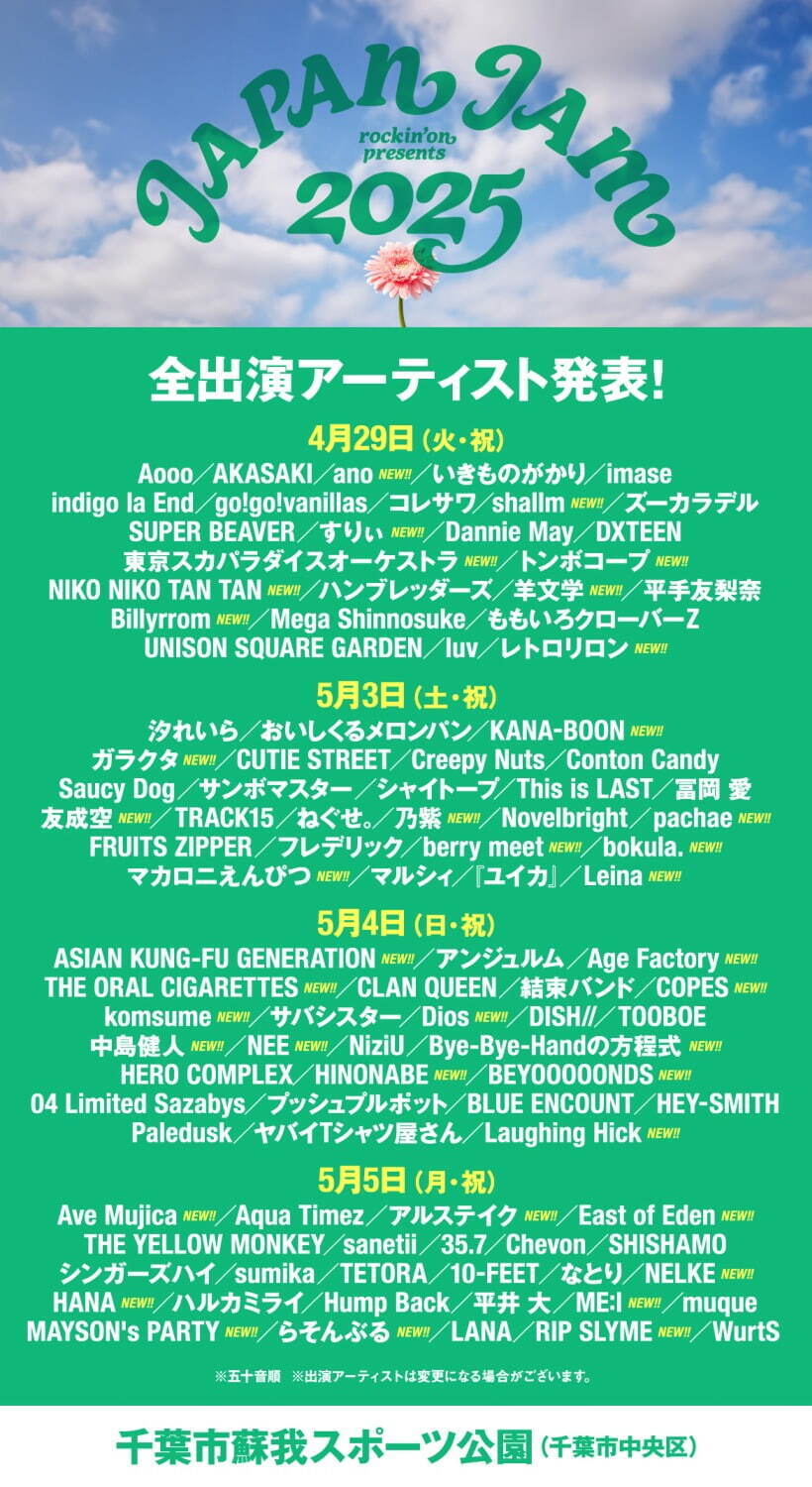 2025年音楽フェス一覧、フジロックやサマソニなど関東＆関西の全国夏フェスを一挙紹介 | 写真