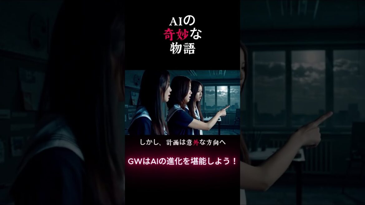 【予告】AIで作った、ショートドラマ「AIの奇妙な物語：呪いの動画」 #shortdorama #怖い話