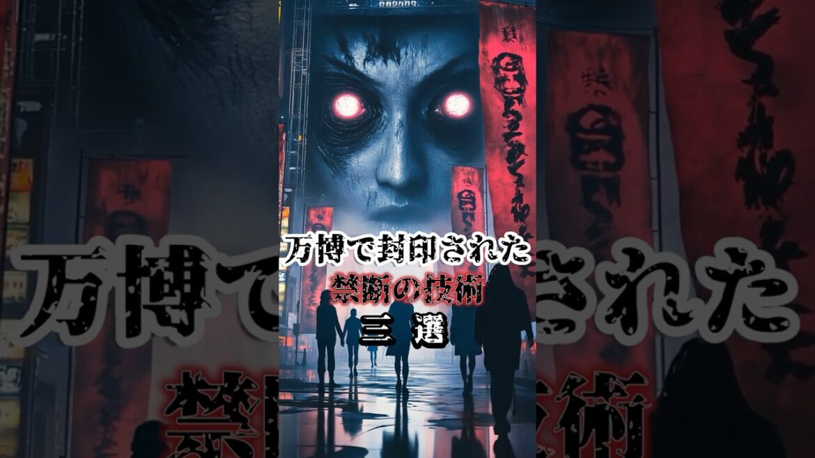 【計画書から削除された】万博で封印された禁断の技術3選#怖い話 #ホラー #ホラーショート#都市伝説#大阪関西万博