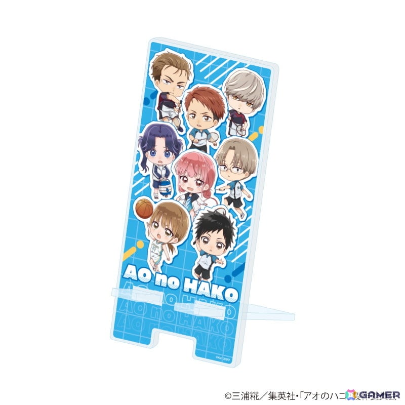 TVアニメ「アオのハコ」POP UP SHOPが開催！ユニフォームがテーマの描き下ろし＆ミニキャライラストを使用した新作グッズを展開の画像
